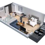 Апартаменты Hoeri-nest Seeblick-appartement *